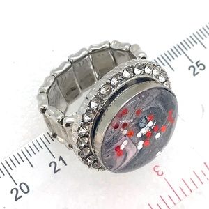 Snap ring 20mm handmade snap Stretchy Adjustable SR20